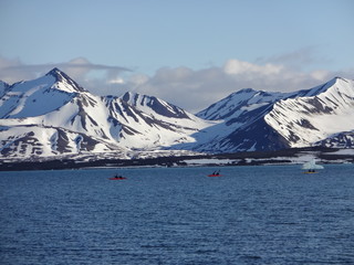 Kayak en terre polaire (n°2)