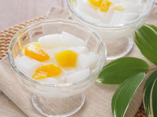 杏仁豆腐
