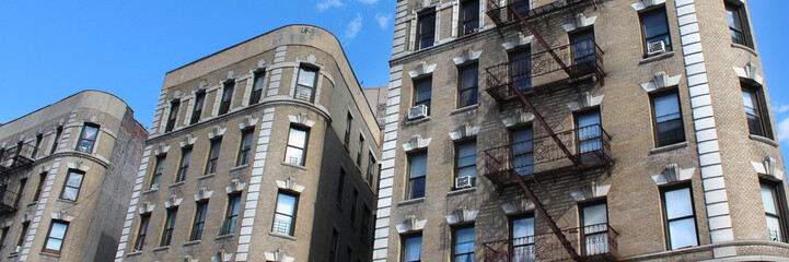 Obraz premium New York City / Escaliers de secours