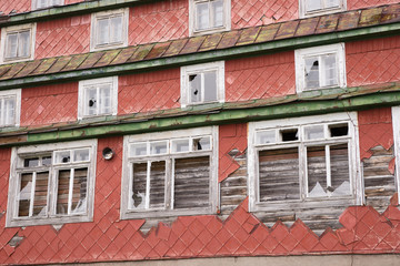 Ruine eines alten Hotels