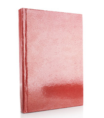 Single book isolated on white