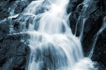 Fototapeta na wymiar Rocky Waterfalls