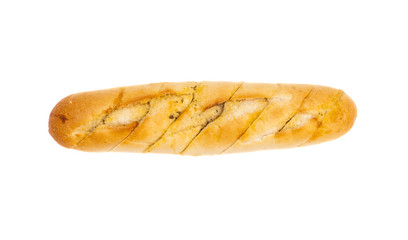 bread on white background