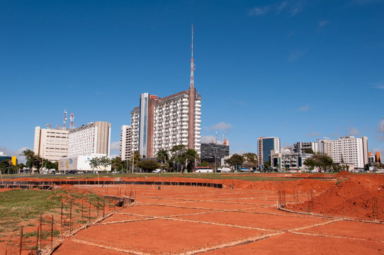 Construction Site in Brasilia City