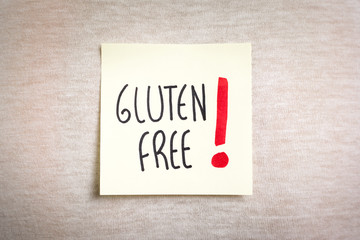 Gluten free exclamation