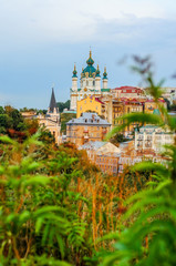 The Andreevsky church in the city of Kiev