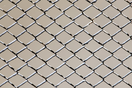 background rusty grid
