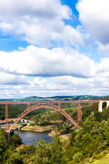 Garabit Viaduct, Cantal Department, Auvergne, France