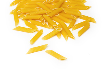 Fototapeta premium Raw uncooked pasta macaroni