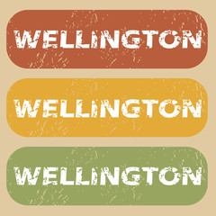 Vintage Wellington stamp set