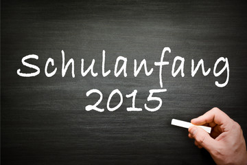 Fototapeta premium Schulanfang