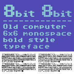 8 bit font