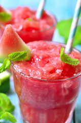 Watermelon smoothie.