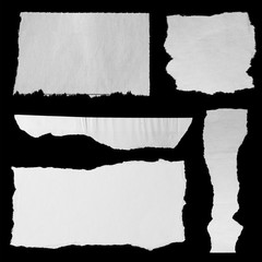 Torn papers