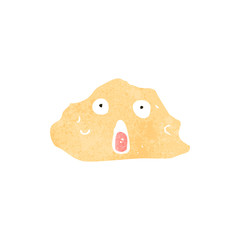 retro cartoon funny rock