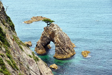浦富海岸　千貫松島