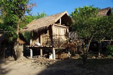 Village au Laos