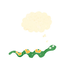 cartoon slithering snake