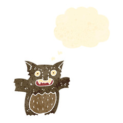 retro cartoon gremlin
