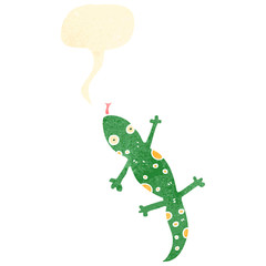 cartoon lizard