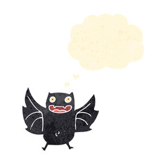 cartoon vampire bat