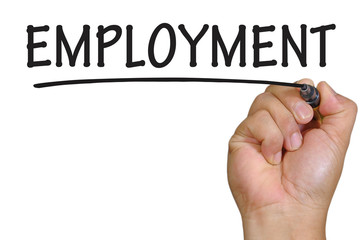 hand writing employment