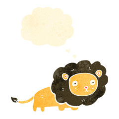 cartoon lion