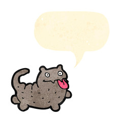 crazy cartoon cat