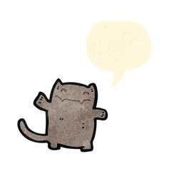 little cat cartoon