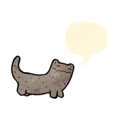 little cat cartoon