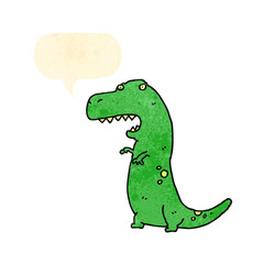 cartoon dinosaur
