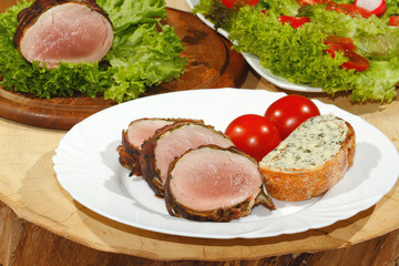 Schweinefilet, Schweinemedaillons, gegrillt, Schweinefleisch, Fl