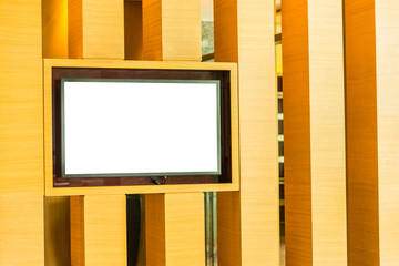 Blank television