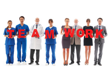 Fototapeta premium team of doctors