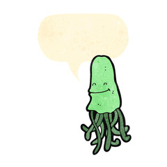 cartoon electric jellyfish