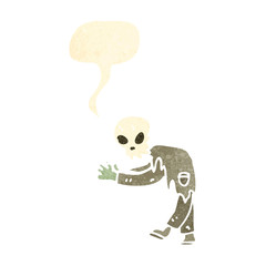 spooky ghoul cartoon character