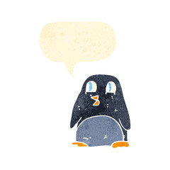 cartoon penguin