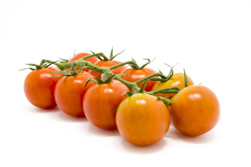 Fresh tomato isolated on a white background