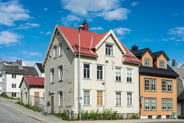 Urban scenics of Tromso, Norway