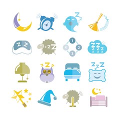 sleep time icons