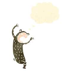 cartoon happy bear