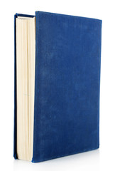 Single book isolated on white