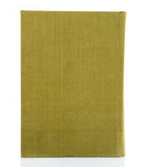 Single book isolated on white