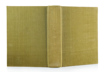 Single book isolated on white