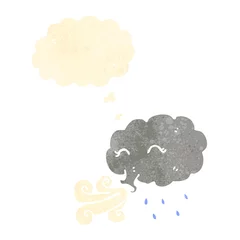 Tuinposter cartoon cloud © lineartestpilot