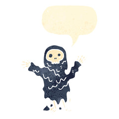 Obraz na płótnie Canvas cartoon spooky ghoul