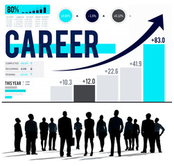 Career Employment Data Analysis Recruitment Concept