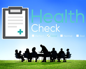 Health Check Diagnosis Medical Condition Analysis Concept