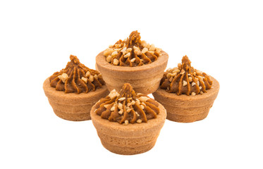 Sand basket with cream