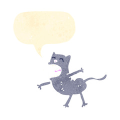retro cartoon cat
